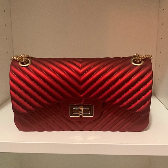 Red & Gold Purse - Picture 3 of 3